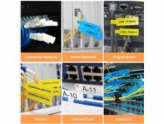 Niimbot štítky na káble T 25x76mm 200ks Modré pre B21, B21S, B3, B1S