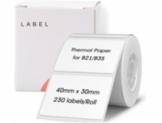 Niimbot štítky R 40x20mm 320ks Biele pre B21, B21S, B3, B1S