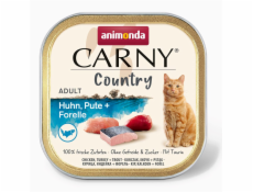 ANIMONDA Carny Country Chicken, Morka + Pstruh - mokré krmivo pre mačky - 100 g