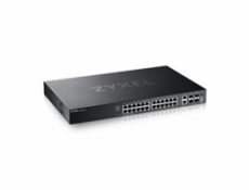 Zyxel XGS2220-30, L3 Access Switch, 24x1G RJ45 2x10mg RJ45, 4x10G SFP+ Uplink, incl. 1 yr NebulaFlex Pro