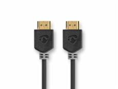 Nedis CVGB34060BK10 - High Speed HDMI Kábel s Ethernetom | Konektor HDMI - HDMI | 4K@60Hz | 1.00 m | Čierna