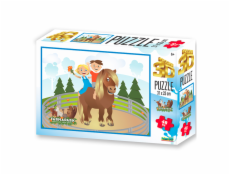 PUZZLE - FARMAPARK KONÍK 48 dielikov