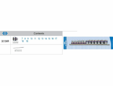 King Tony SADA ZÁSUVEK 3/8 13 ks. KRÁTKÝ 12ÚHELNÝ KT3013MR