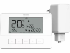 Tech Bezdrátový, dvoupolohový pokojový regulátor T-4.2 bílý STT-4.2WH