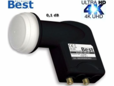 Best Twin BEST HG 202 Ultra Black LNB satelitní konvertor 0,1dB