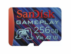 Paměťová karta Sandisk microSDXC 256 GB UHS-I, Gaming 190 MB/s (čtení), 130 MB/s (zápis)