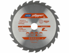 Norton Clipper NORTON KRUHOVÁ PILA 235mm x 30mm x 24z DŘEVO A KOMPOZITY ATB (2,8 / 1,8) N70184608062