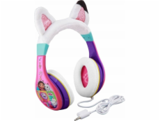 Sluchátka Ekids Sluchátka do uší pro telefon / smartphone s mini jackem 3,5 mm pro děti / děti / Gabi s Cat House / Ga-140.uexv22