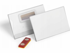 Odolný DURABLE Namensschild m Magnet verdrehsicher 54x90mm 25er PAK Odolný DURABLE Namensschild m Magnet verdrehsicher 54x90mm 25er PAK