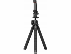 Apexel Tripod Flexibilní stativ Držák 3v1 Bluetooth dálkové ovládání pro telefon Smartphone / fotoaparát Dslr / fotoaparát Gopro Sjcam Xiaomi Dji Insta360 / Apl-jj025