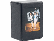 LoveInstant Frame Holster Case Box Box na 100x fotky Pro Fuji Instax Mini 12 11 40 9 8 7 Evo Link Liplay / Black