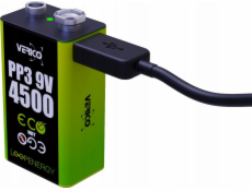Verico LoopEnergy Li-Ion Akku 9V-Block, USB-C, 2er Pack maloobchodní prodej