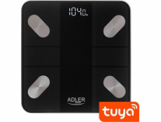 Elektronická kúpeľňová váha Adler AD 8186 Čierna