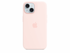 iPhone 15+ Silicone Case with MagSafe - Light Pink