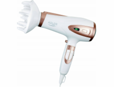 Adler AD 7052 Rotačný parný mop biely