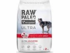 RAW PALEO Ultra Medium&Large Adult Beef - suché krmivo pro psy - 2 kg