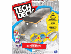 Tech Deck - Concrete Fingerboard-Rampe zum Selberbauen, Spielfahrzeug