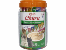 Churu Cat Tuna&Chicken Varieties 50x14g Churu Cat Tuna&Chicken Varieties 50x14g