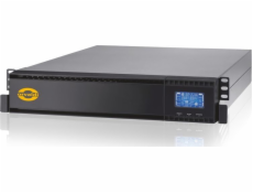 Orvaldi V1000 on-line 2U LCD Dvojitá konverze (online) 1 kVA 800 W 8 AC zásuvek Orvaldi V1000 on-line 2U LCD Dvojitá konverze (online) 1 kVA 800 W 8 AC zásuvek