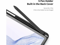Pouzdro na tablet Dux Ducis Pouzdro Dux Ducis Toby s držákem stylusu pro Samsung Galaxy Tab S9 Plus černé