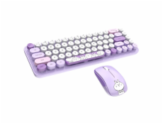 MOFII Wireless Keyboard+Mouse iBean Pro New 2.4G (Purple)