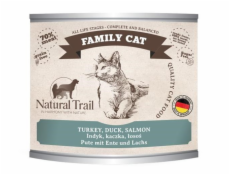 NATURAL TRAIL Cat Family Turkey,Duck,Salmon  200g