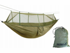 Houpací síť Dedra 330x140cm s moskytiérou