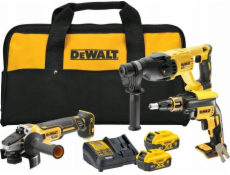 Súprava elektrického náradia Dewalt 18V xr dch133 dcg405 dcf620 2x5ah
