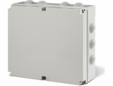 Scame Hermetická krabice přisazená IP55 460X380X130mm s vývodkami Scabox Scame 685.011 šedá