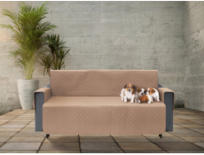 PEJSEK 110 cm PARIS POTAH NA BÉŽOVOU POHOVKU