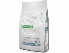 NATURE S PROTECTION Superior Care White Dogs Adult Small BiaLoryba - suchý krém pre psov bez obilnín - 1,5 kg