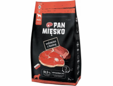 PÁN MIESKO Hovädzie s kozou XS - sušené mlieko pre psov - 3kg