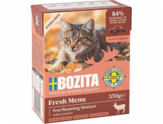 BOZITA Fresh Menu Sterilised Venison - mokré krmivo pre mačky - 370g