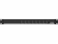 Audac  CEP803 Energeticky úsporný osmikanálový zesilovač, 8 x 30W, 70/100 V, 4 Ohm