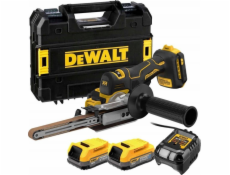 Bruska Dewalt . PÁSKA FILE 18V DCM200E2T 2x1,7Ah POWERSTACK TSTAK
