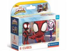 Obrázkové kostky - Spidey a jeho úžasní přátelé 6 kostek