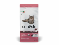 SCHESIR Adult Sterilized & Light with ham - suché krmivo pro kočky - 10kg