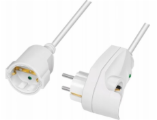 LogiLink prodlužovací kabel 3,0m bílý