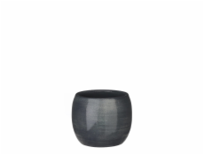 Hrniec Mica Lester, keramika, O 14 cm, tmavomodrý