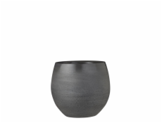 Hrniec Mica Douro 1070377, keramika, O 23 cm, tmavo šedý