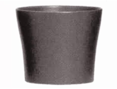 Hrniec Scheurich Anthrazit 33649, keramika, H 11 cm, sivý