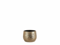 Hrniec Mica Clemente 1055435, keramika, H 19,5 cm, zlatý