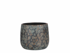 Hrniec Mica Clemente 1034810, keramika, V 25,5 cm, meď