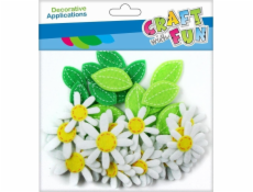 Zábavné řemeslo CF DEKORACE PALUBNÍ PLST DAISY SPRZYL 40KS 12/288