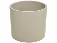 Keramický hrniec DOMOLETTI WALEC STRUCTUR, O19 cm, hnedý