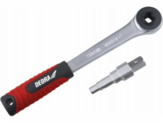 Dedra Ratchet klíč, 1/2 pin, 2dílná sada. Dedra Ratchet klíč, 1/2 pin, 2dílná sada.