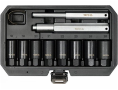 Yato SADA ZÁSUVEK PRO VYJMUTÍ BEZPEČNOSTNÍCH ŠROUBŮ 10 DÍLŮ. (1 sada)