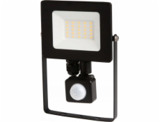 ECOLIGHT2 reflektor LED Eco Light EC79884 tenký projektor 30W 2700lm 4000K snímač pohybu IP65 černý