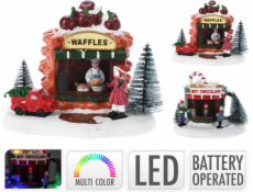 Vánoční dekorace s LED osvětlením, 13 cm