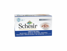 SCHESIR Tuňák s mořským vlkem v želé - mokré krmivo pro kočky - 6x50g